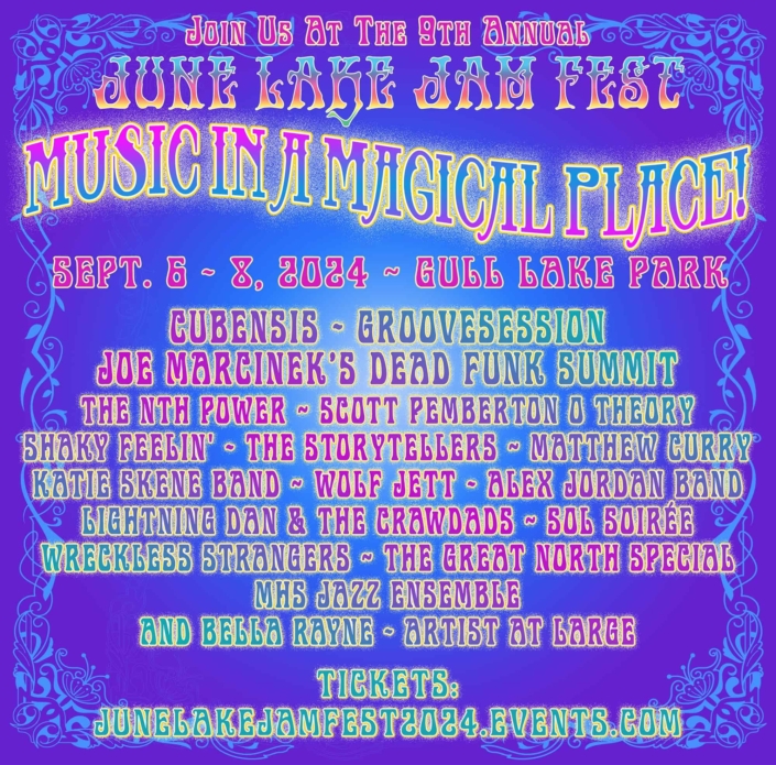 June Lake Jam Fest A Benefit for JLLOOPPAA